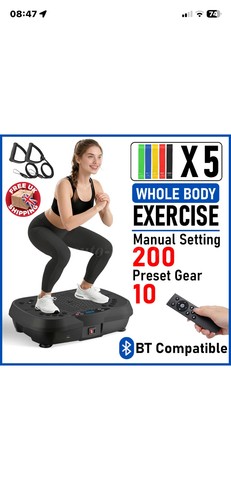 Power vibration plate - vibration, exercise
