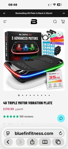 Bluefine vibration plate - vibration,