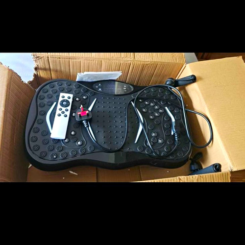 Black vibration plate - black, exercise