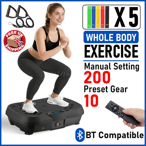 Power vibration plate exercise - power,