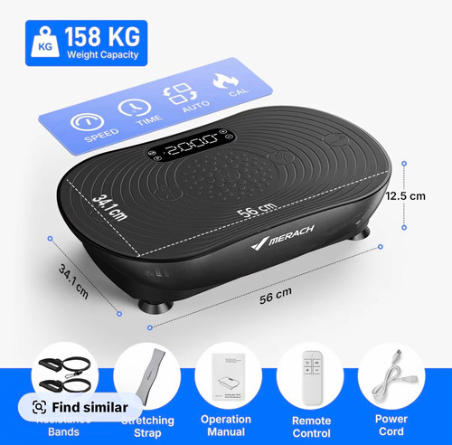 Merach vibration plate led - vibration,